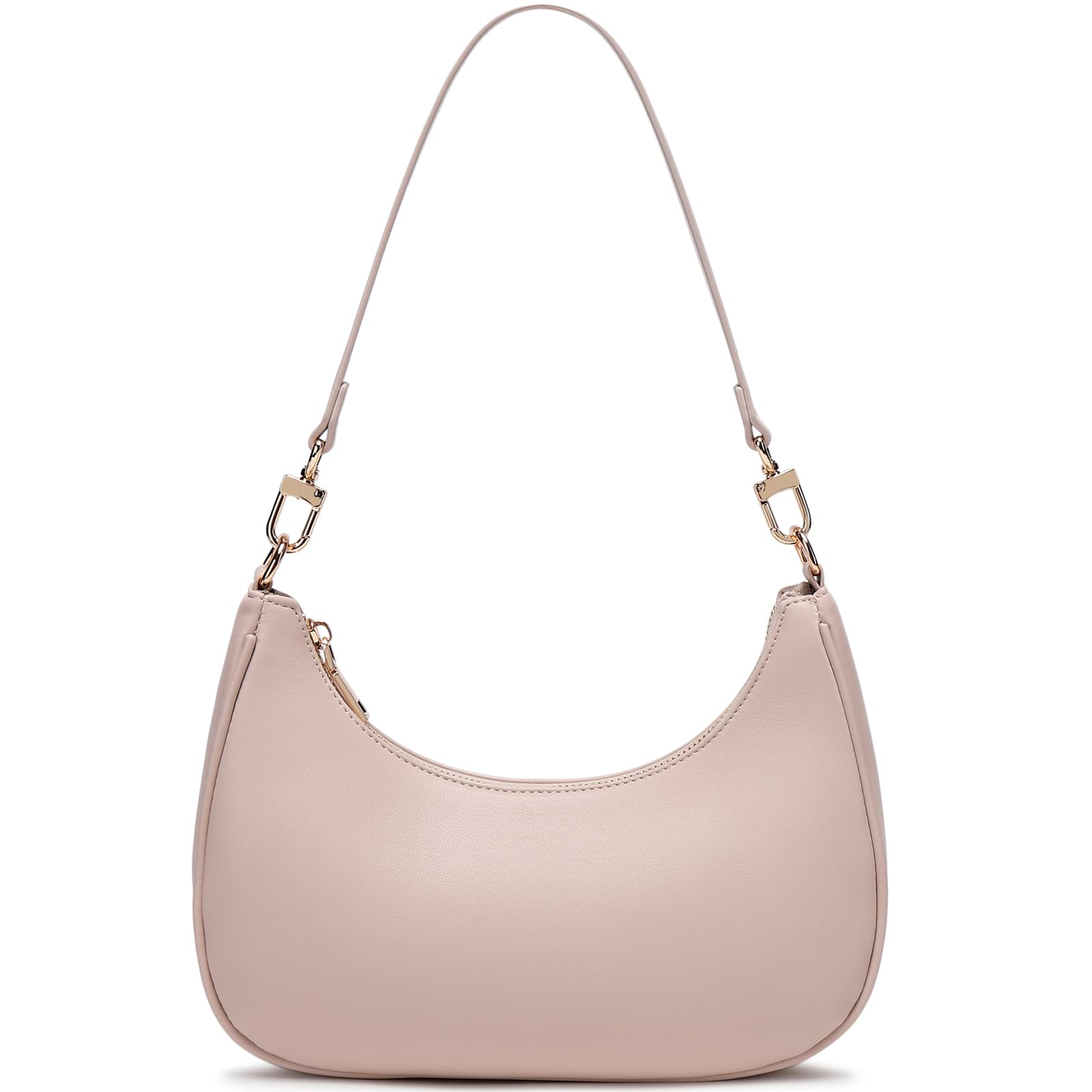 Women's Shoulder Bags Cute Hobo Purses Vintage Handbags with Zipper Lightweight Underarm for Dating Shopping Gift