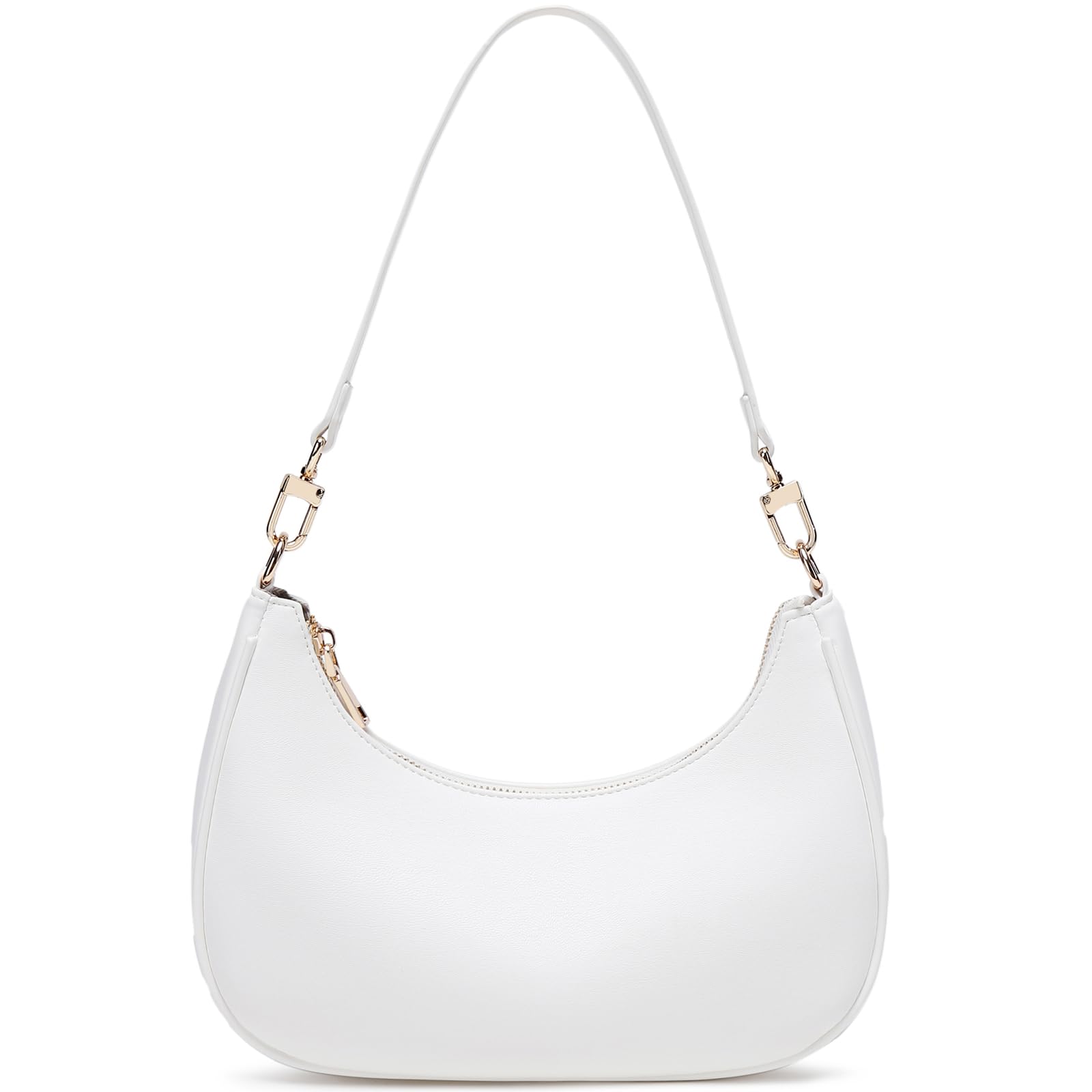Women's Shoulder Bags Cute Hobo Purses Vintage Handbags with Zipper Lightweight Underarm for Dating Shopping Gift