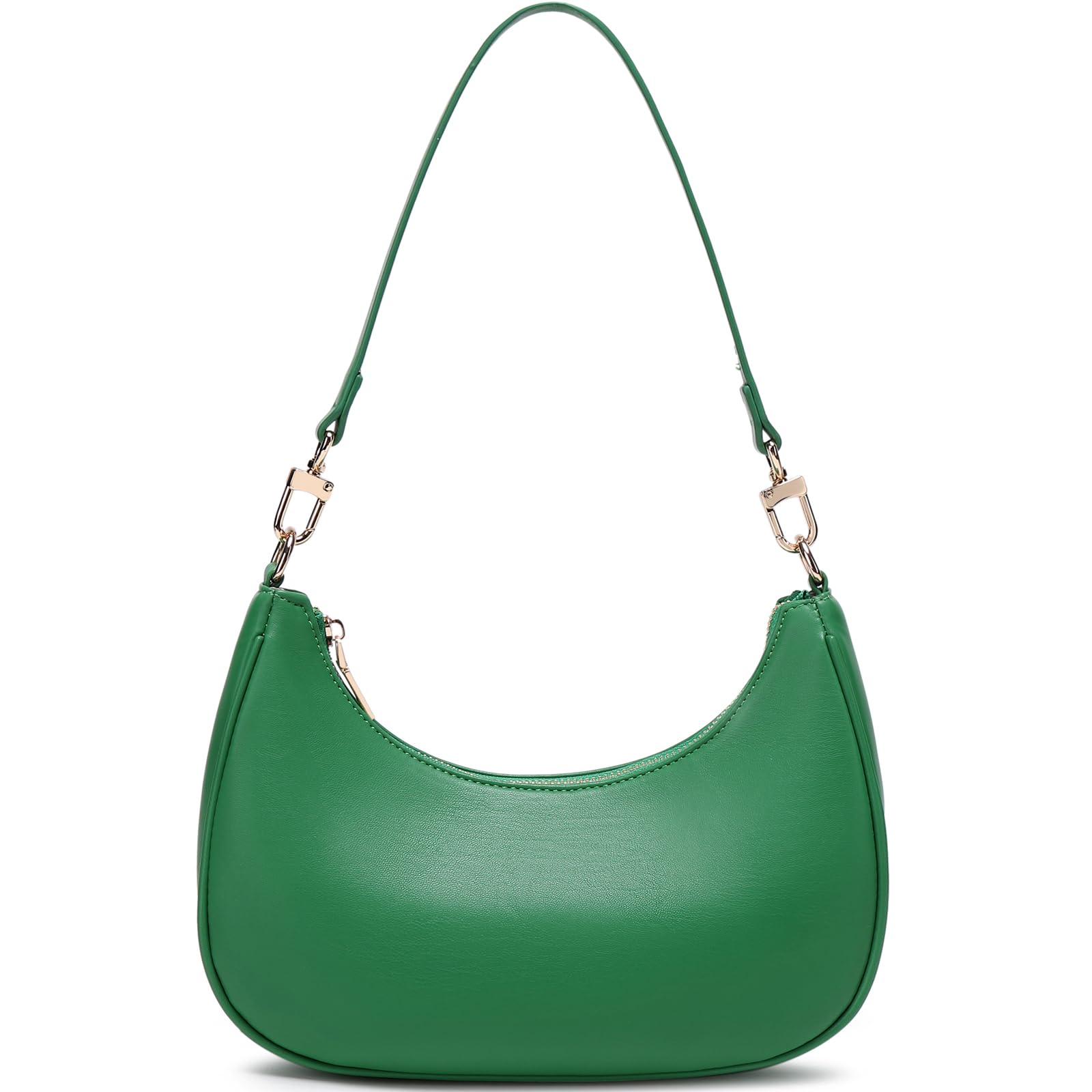 Women's Shoulder Bags Cute Hobo Purses Vintage Handbags with Zipper Lightweight Underarm for Dating Shopping Gift