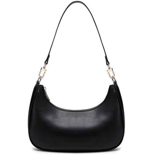 Women's Shoulder Bags Cute Hobo Purses Vintage Handbags with Zipper Lightweight Underarm for Dating Shopping Gift