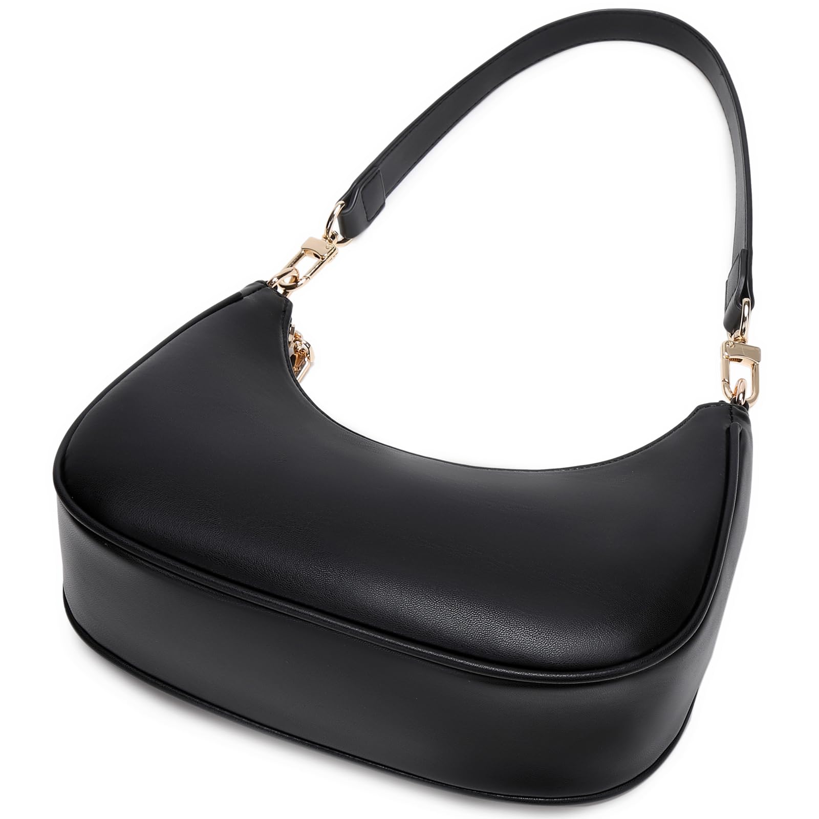 Women's Shoulder Bags Cute Hobo Purses Vintage Handbags with Zipper Lightweight Underarm for Dating Shopping Gift