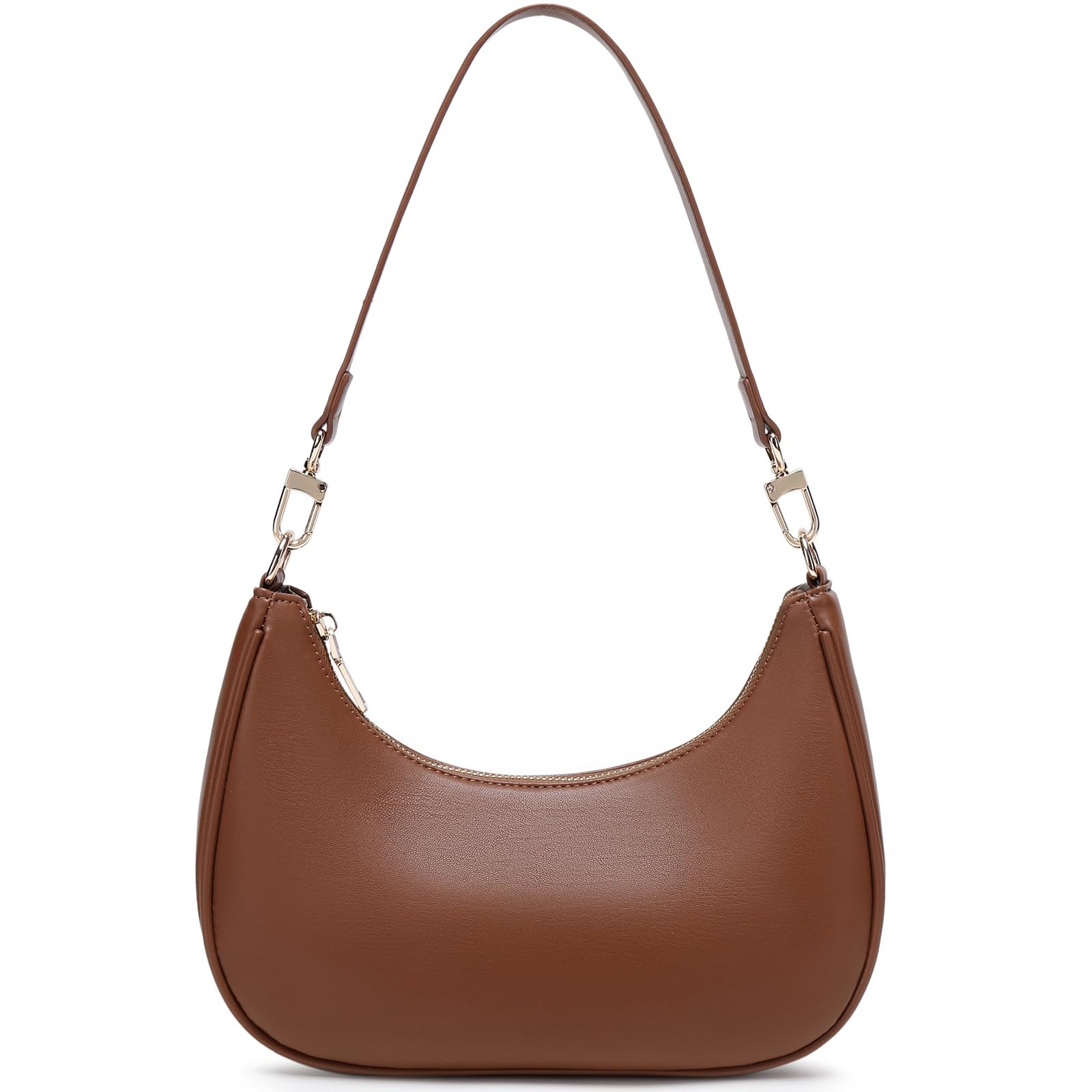 Women's Shoulder Bags Cute Hobo Purses Vintage Handbags with Zipper Lightweight Underarm for Dating Shopping Gift
