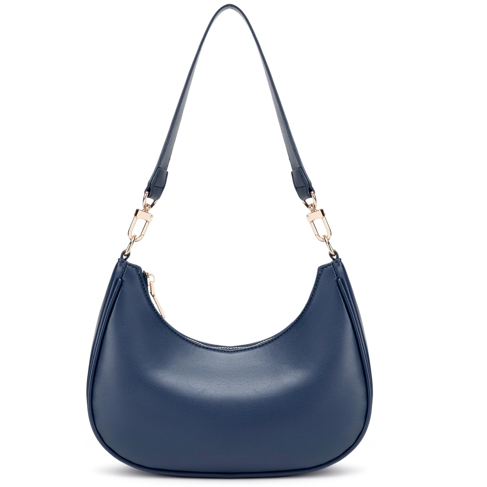 Women's Shoulder Bags Cute Hobo Purses Vintage Handbags with Zipper Lightweight Underarm for Dating Shopping Gift