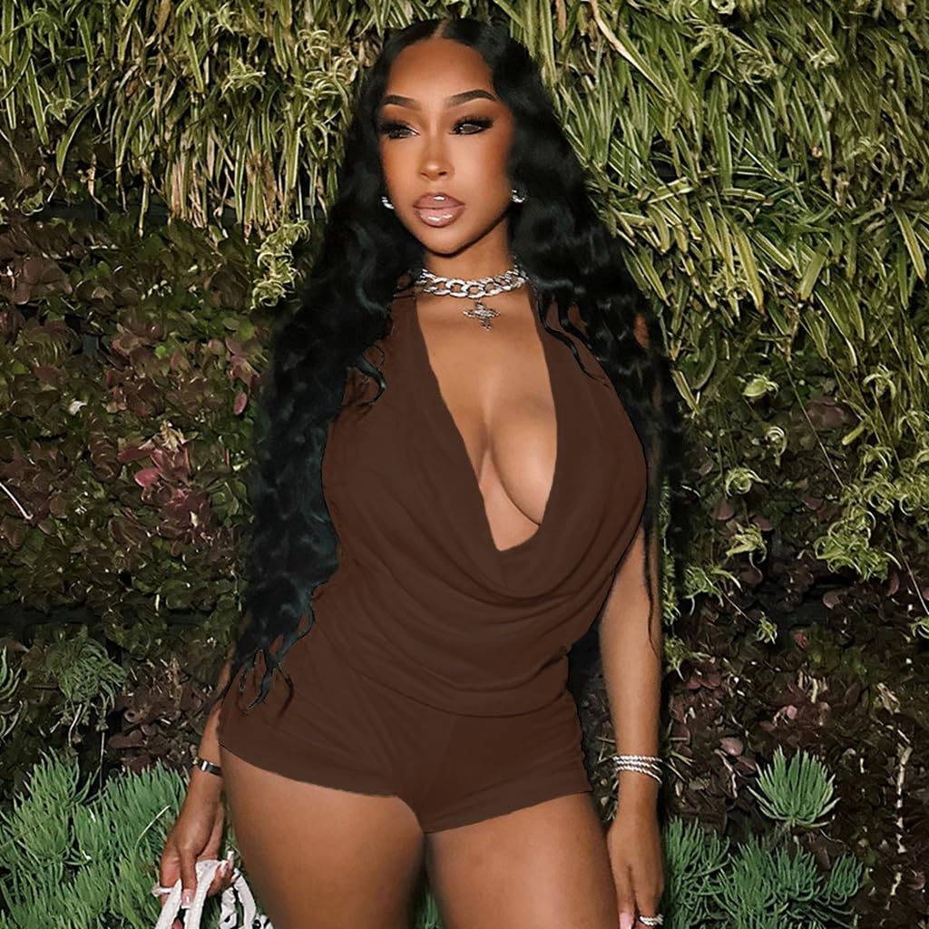 Party Outfits for Women 2 Piece Sexy Halter Neck Backless Sexy Two Piece Outfits for Women Club Night 2026